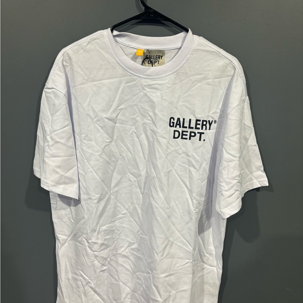 Gallery Dept White Short Sleeve Tee